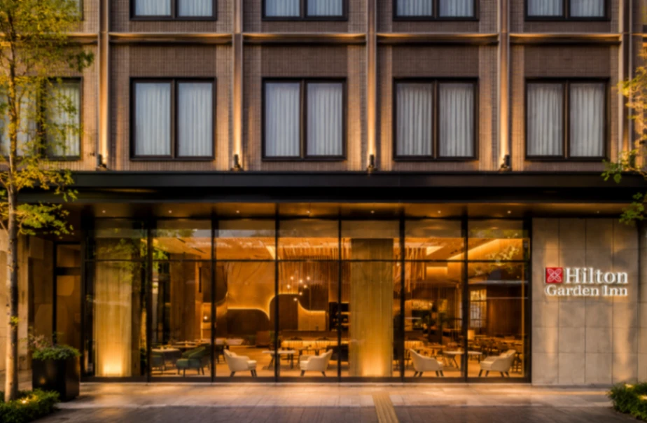 City Center Hotel Area in Kyoto