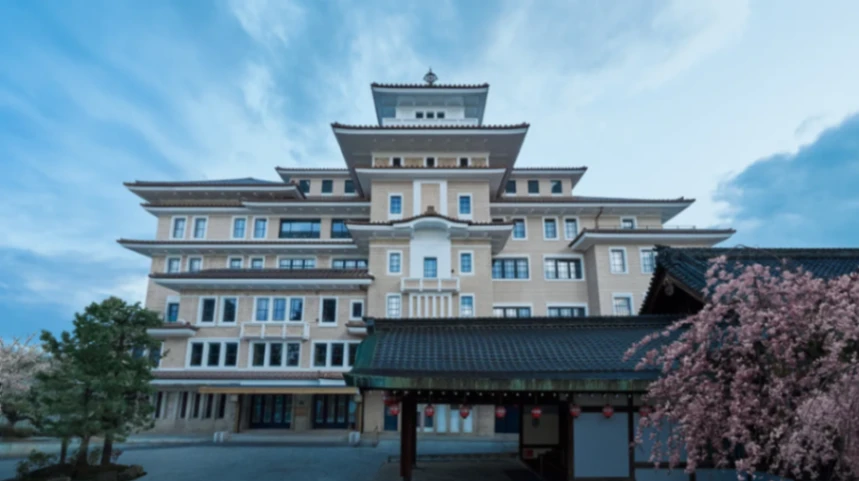 Downtown Hotel Area in Kyoto
